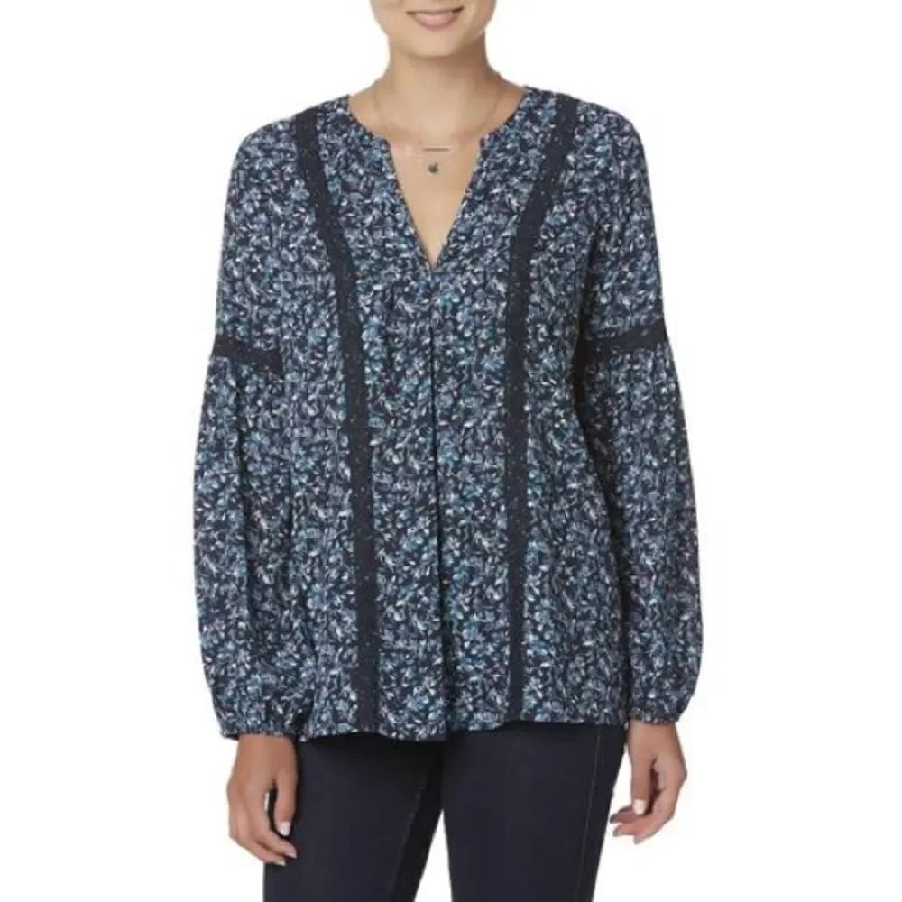 ✨ Simply Styled Women's Peasant Top - Floral✨